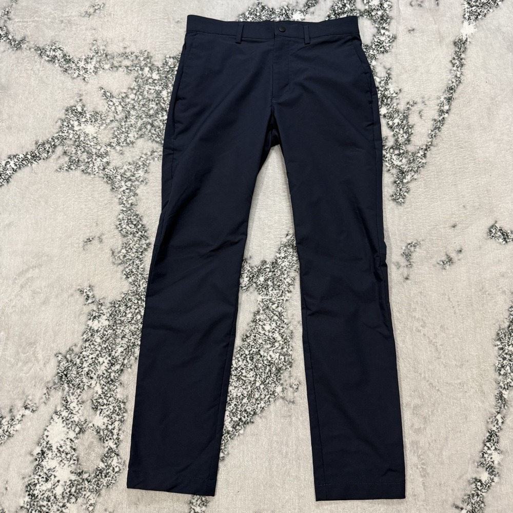 Banana Republic Slim Fit Pants Mens 29x30 Navy Performance Stretch Chino Golf